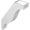 Ekena Millwork 6-in. W x 22-in. D x 34-in. H Funston Architectural Grade PVC Knee Brace BRCP06X22X34FST - alternate 2
